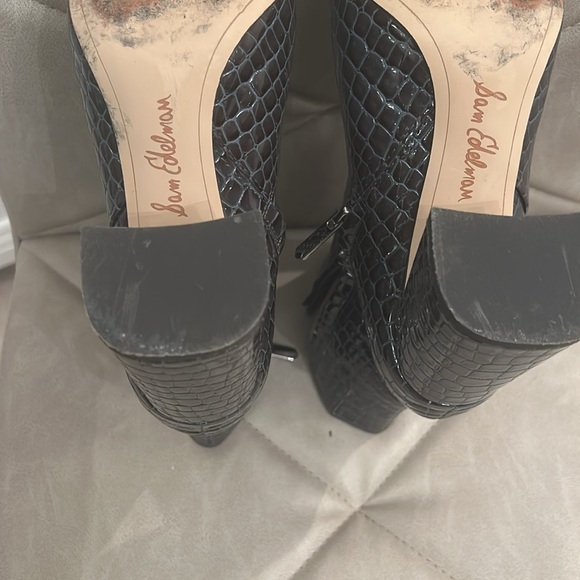 Sam Edelman Codie 2 Croc Ankle Boot - Picture 7 of 11
